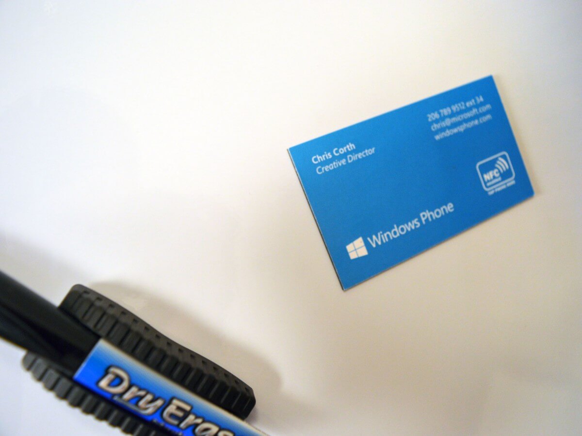 NFC Magnets - Windows Phone - mounted