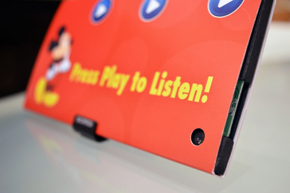 Custom Shelf Talkers with Audio soundSHELFTALKER bigDAWGS