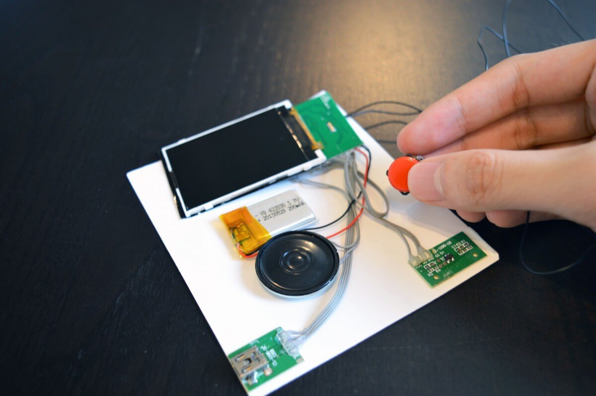 LCD Display Module with Push Button | bigDAWGS Promotions