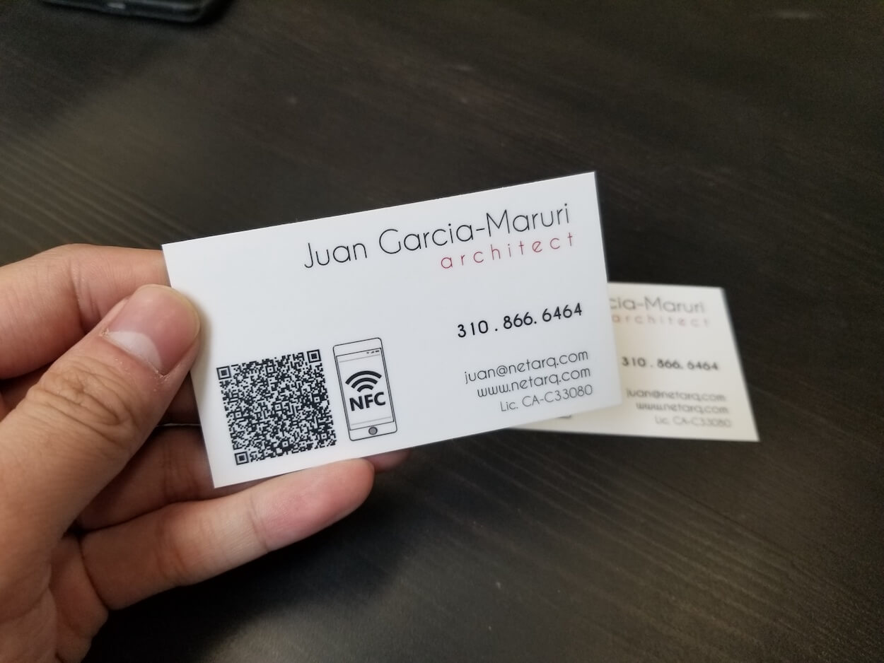 Netarq Architecture NFC Business Card bigDAWGS