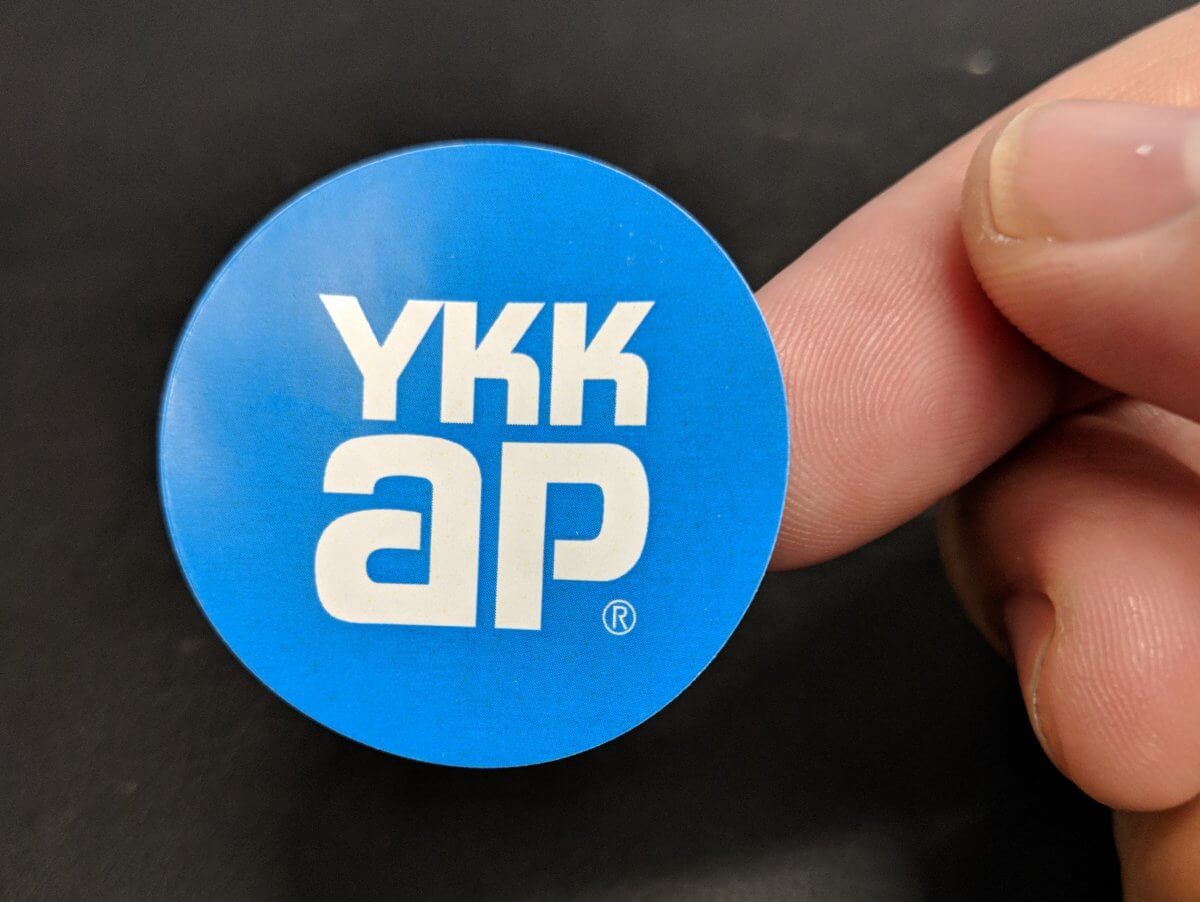 YKK AP Group of Companies Custom NFC Sticker, 1.5" Circle